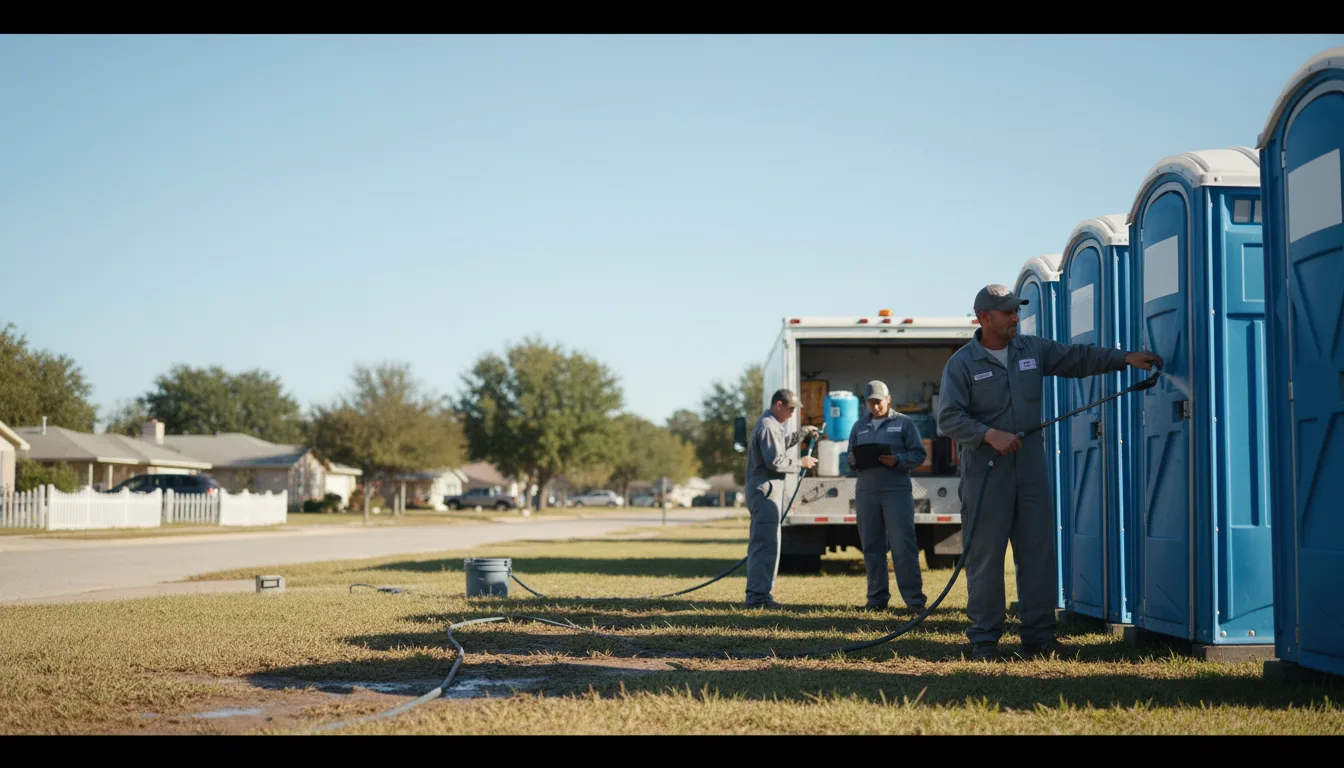 Long-Term Portable Toilet Rental in Celina, TX near me